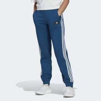 Женские брюки adidas Sportswear Future Icons 3-Stripes Pants (Синие)