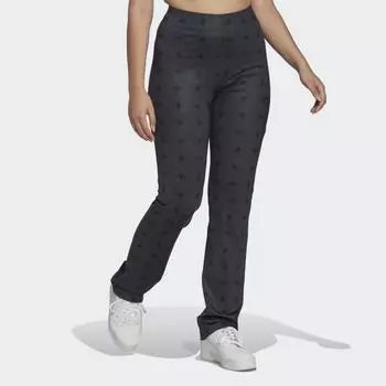 Женские брюки adidas Stretchy Allover Print Pants (Серые)