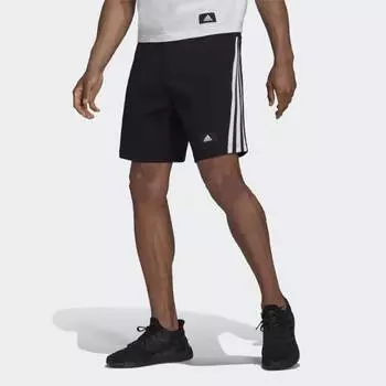 Мужские шорты adidas Sportswear Future Icons 3-Stripes Shorts (Черные)
