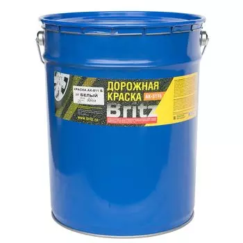Краска АК-511 для дорожной разметки ГОСТ 32830-2014 белая 25 кг