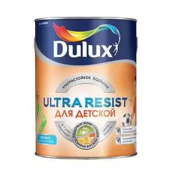 Краска для детских Dulux Ultra Resist матовая база BW 5 л