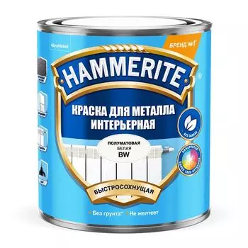 Краска Hammerite для металла интерьерная BW 0,9л