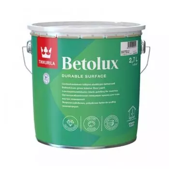 Краска для пола Tikkurila Betolux глянцевая база С 2,7 л