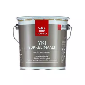 Краска для цоколя Tikkurila Yki база А 2,7 л