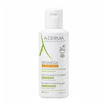 A-Derma Смягчающий пенящийся гель, 200 мл (A-Derma, Exomega Control)