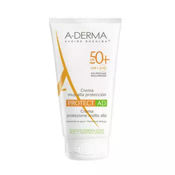 A-Derma Протект AD Солнцезащитный крем SPF 50+, 150 мл (A-Derma, Protect)