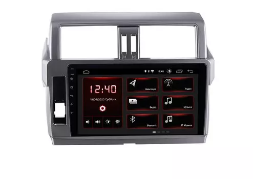 Штатная магнитола INCAR XTA-2208 для Toyota Prado 150 (2014-2017) Android 10 (+ Камера заднего вида в подарок!)