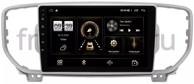 Штатная магнитола Kia Sportage IV 2016-2018 (для авто с камерой) LeTrun 4166-9043 на Android 10 (4G-SIM, 3/32, DSP, QLed) (+ Камера заднего вида в подарок!)