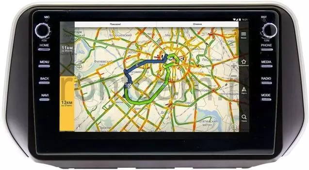 Штатная магнитола LeTrun 3149-10-1137 для Hyundai Santa Fe IV 2018-2021 на Android 10 (DSP 2/16 с крутилками) (+ Камера заднего вида в подарок!)