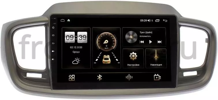 Штатная магнитола LeTrun 4165-10-1125 для Kia Sorento III Prime 2015-2020 на Android 10 (4G-SIM, 3/32, DSP, QLed) (+ Камера заднего вида в подарок!)