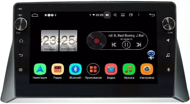 Штатная магнитола LeTrun BPX410-1114 для Honda Crosstour I 2009-2013 на Android 10 (4/32, DSP, IPS, с голосовым ассистентом, с крутилками) (+ Камера заднего вида в подарок!)