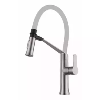 Смеситель для кухни Savol S-SUS6013-04 серый