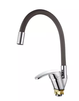 Смеситель для кухни Viko V-3264 серый