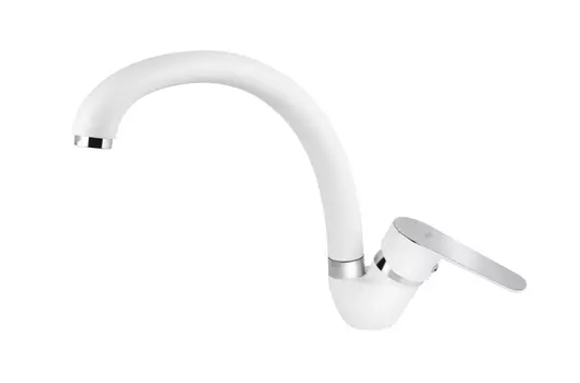 Смеситель для кухни Viko V-4144 хром, белый