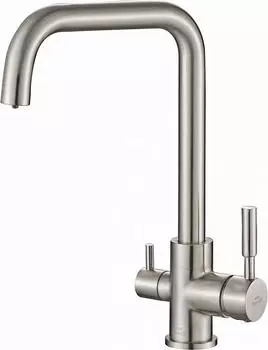 Смеситель для кухни Zorg Steel Hammer SH 715 SATIN, сатин