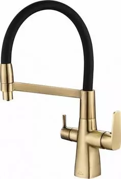 Смеситель для кухни Zorg Steel Hammer SH 818-6 BRONZE, бронза