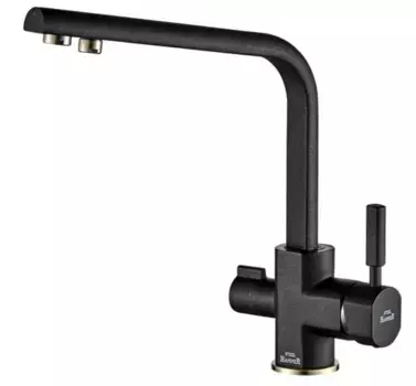 Смеситель для кухни Zorg Steel Hammer SH 909 BLACK BR бронза, черный