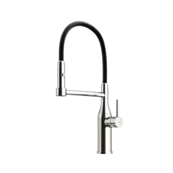 Смеситель для кухни Sancos Pride SC4011BNG сталь, черный