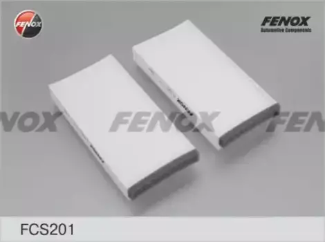 Салонный фильтр FENOX FCS201 HONDA Civic 01-05 1.4-2.0, CR-V 01-06 2.0, 2.2CTDi, FR-V 04- 1.7-2.0, 2.2CTDi