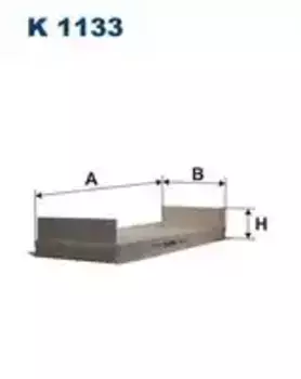 Салонный фильтр FILTRON K 1133 MAN TG-A, TG-L,Omn 00->