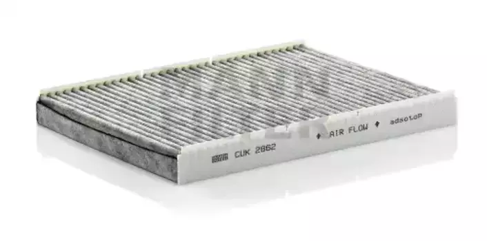 Салонный фильтр MANN-FILTER CUK 2862 VW Golf, AUDI A3/TT 96>