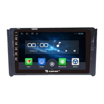 Android Радио CarPlay/Android Авто Автомобильная Навигация Мультимедийный Плеер GPS RDS DSP Стерео Для Toyota Highilander 2021 9 Inch чёрный