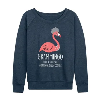 Женский легкий свитшот из френч терри Grammingo Licensed Character, цвет Heather Indigo