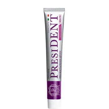 PRESIDENT Зубная паста Exclusive (RDA 75) 75.0