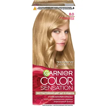 GARNIER Стойкая крем-краска для волос "Роскошь цвета" Color Sensation