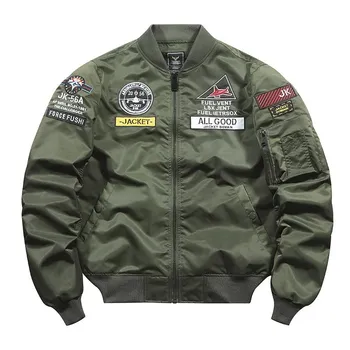 Tough Guy Jacket Тонкая куртка-бомбер ВВС Мужская летная куртка M