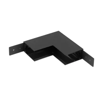 Коннектор для магнитного шинопровода L-образный Elektrostandard Slim Magnetic черный (a062190)