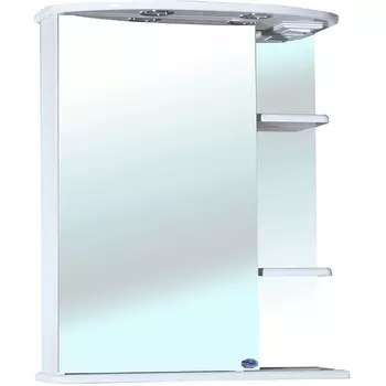 Зеркальный шкаф Bellezza Магнолия 60 L с подсветкой, Белый 4612709002016