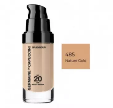 Тональный крем Splendour Ultra Radiant SPF20 (504853, 485, Натуральный золотой, 30 мл)