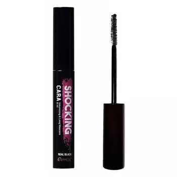 Тушь для ресниц Shocking Cara Volumizing & Long Mascara (12050, 02, Истинно черный Real Black, 8 мл)
