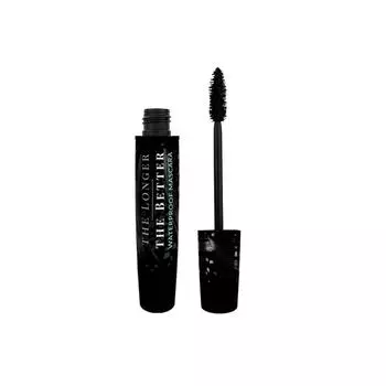 Тушь для ресниц удлиняющая водостойкая The Longer The Better Black Waterproof