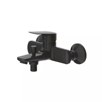 Смеситель для ванны и душа Bravat Rhein F6429564BW-01-ENG черный