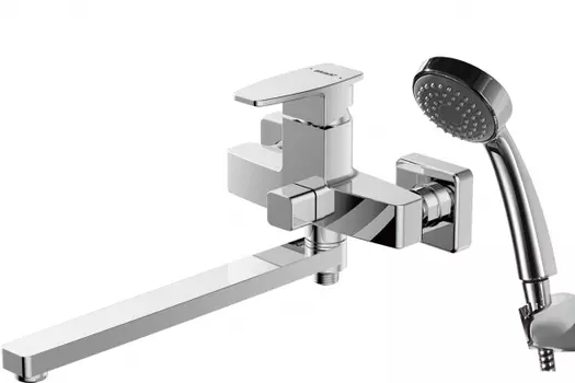 Смеситель для ванны или для душа Bravat Riffle F672106C-LB