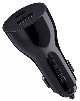 Автомобильный блок питания Xiaomi ZMI Metal Car Charger 45W Dual Port USB/Type-C (AP721)