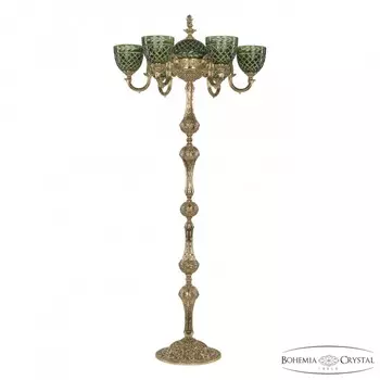 Торшер Bohemia Ivele Crystal 72003TP/6/175 G P1 U Clear-Green/H-1J FA2S