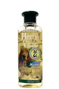 HERBA VITAE Шампунь с дегтем и мятой д/собак и кошек 250мл