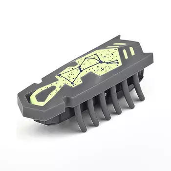 HEXBUG Игрушка для кошек интерактивная, микроробот "Нано Светлячок", серая, 4.5х2х1.5см