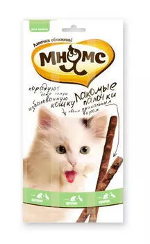 МНЯМС Pro Pet Лакомые палочки с уткой и кроликом д/кошек 13,5см 3*5г