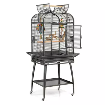 MONTANA Cages Клетка для птиц "Havana", тёмно-серая, 80х74х162см (Германия)!