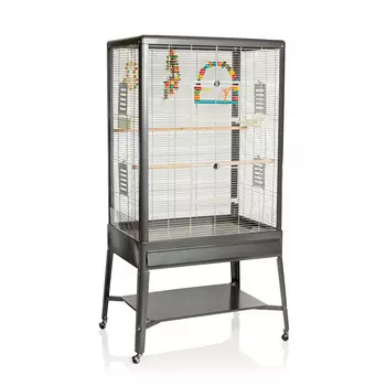 MONTANA Cages Клетка для малых и средних птиц "Colorado II", тёмно-серая, 85х58х166см (Германия)!