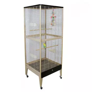 MONTANA Cages Клетка для малых птиц "Happy Home 66 B", Choco-Vanile, 66х61х165.5см (Германия)!