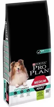 PRO PLAN Medium Adult Sensitive Digestion Корм сух.ягненок д/собак cредн.пород с чувств.пищевар.7кг