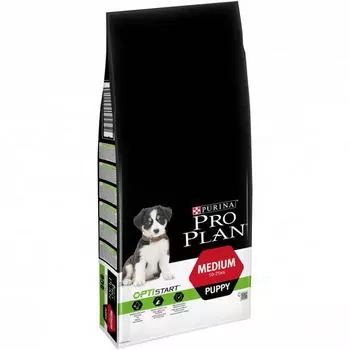 PRO PLAN Medium Puppy Корм сух.курица д/щенков средних пород 12кг