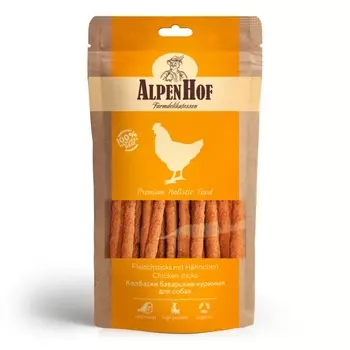 ЭКОПРОМ ALPENHOF Лакомства Колбаски баварские куриные д/собак 50г