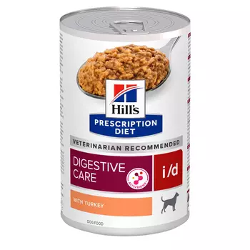 HILLS Diet I/D Degestive Корм влаж.диет.индейка лечение ЖКТ д/собак конс.360г