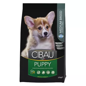 FARMINA CIBAU Medium Puppy Корм сух. д/щенков средних пород 2,5кг